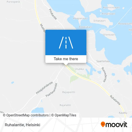 Ruhalantie map