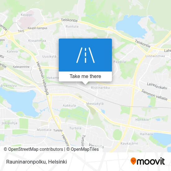 Rauninaronpolku map