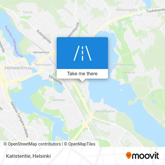 Katistentie map