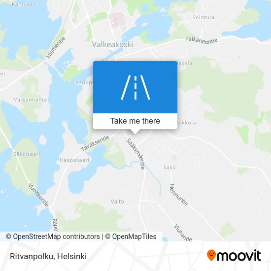Ritvanpolku map