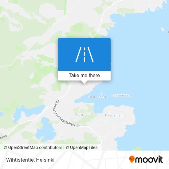 Wihtistentie map