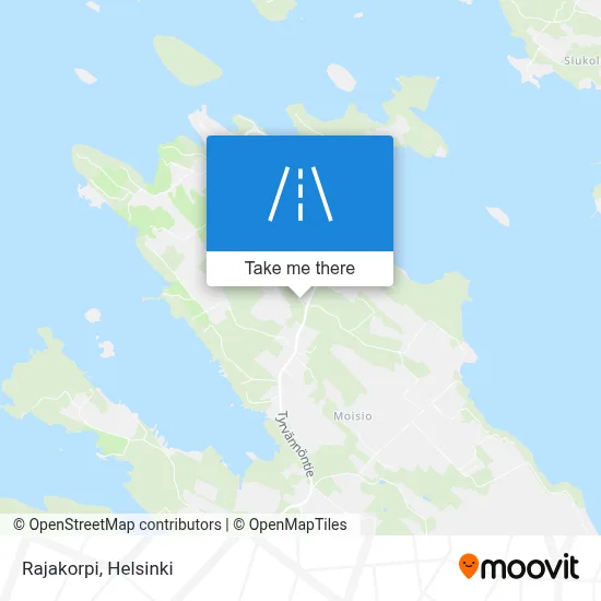 Rajakorpi map