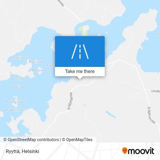 Ryyttä map