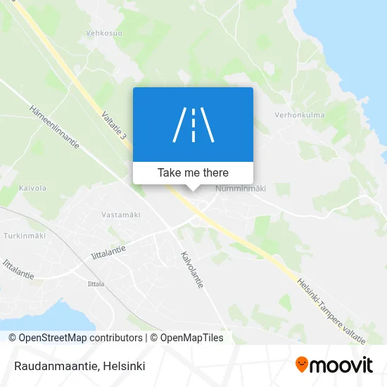 Raudanmaantie map