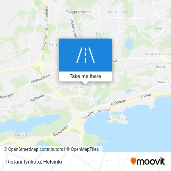 Ristaniitynkatu map