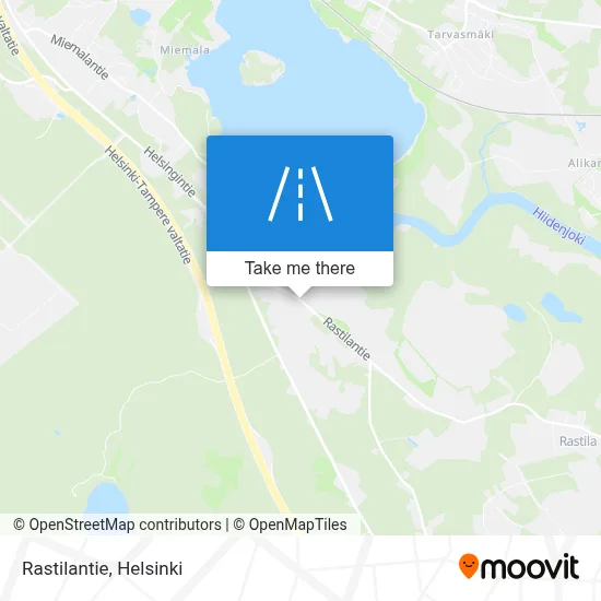 Rastilantie map