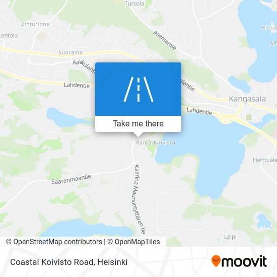 Coastal Koivisto Road map