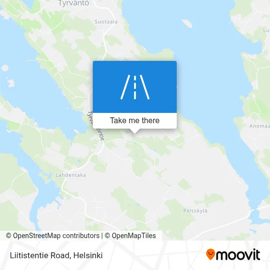 Liitistentie Road map