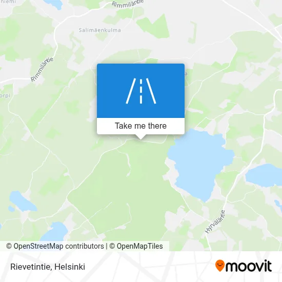 Rievetintie map
