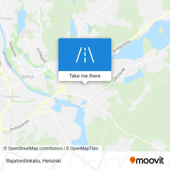 Rajatontinkatu map
