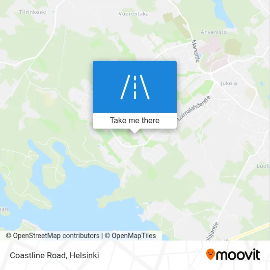 Coastline Road map