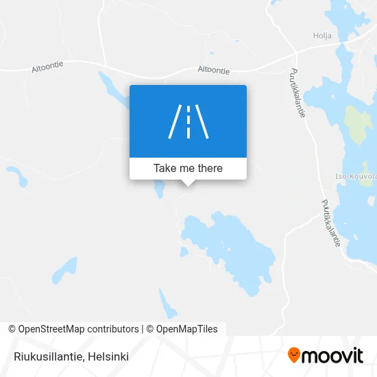 Riukusillantie map