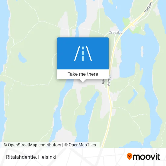 Ritalahdentie map