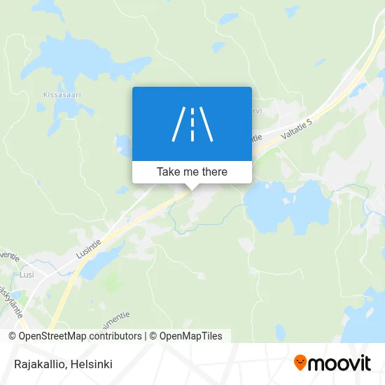Rajakallio map