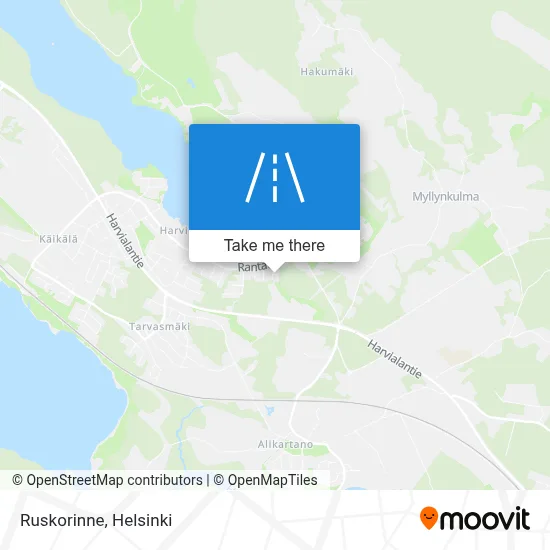 Ruskorinne map