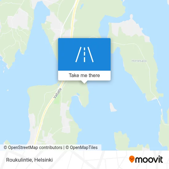 Roukulintie map