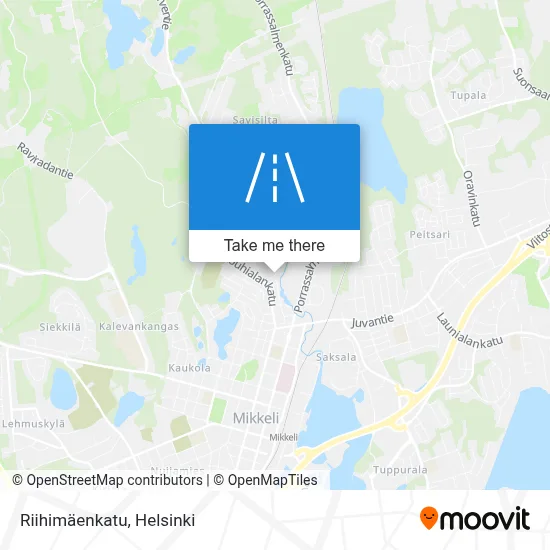 Riihimäenkatu map