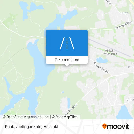 Rantavuolingonkatu map