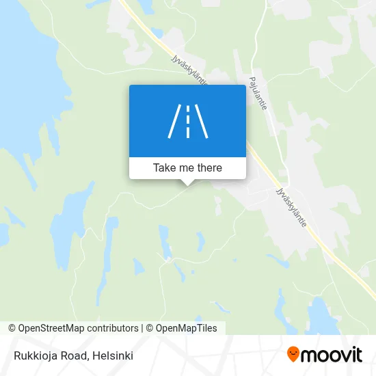Rukkioja Road map