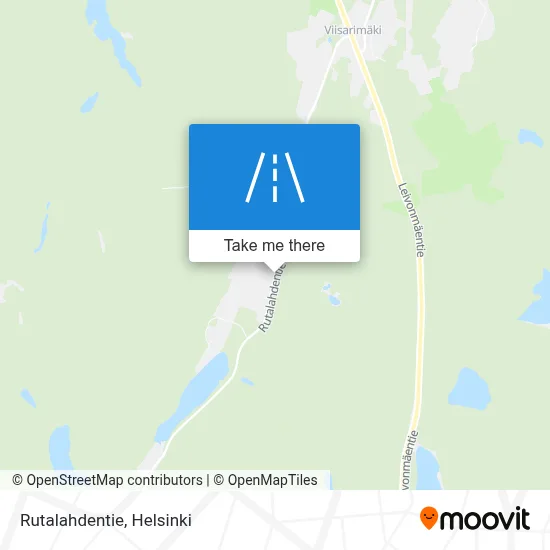 Rutalahdentie map