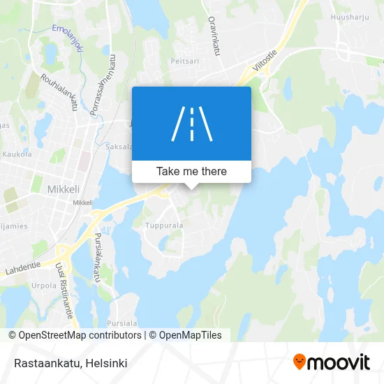 Rastaankatu map