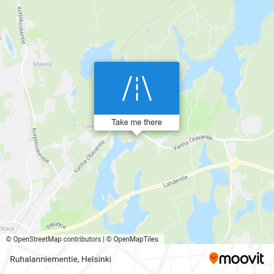 Ruhalanniementie map