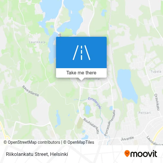 Riikolankatu Street map