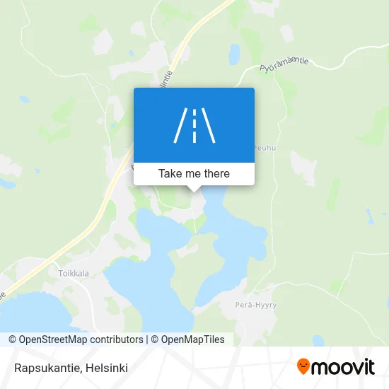 Rapsukantie map