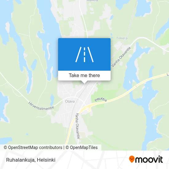 Ruhalankuja map