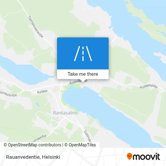 Rauanvedentie map