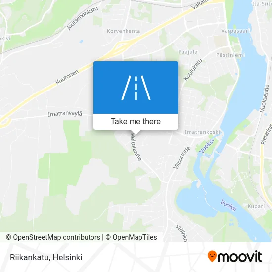 Riikankatu map