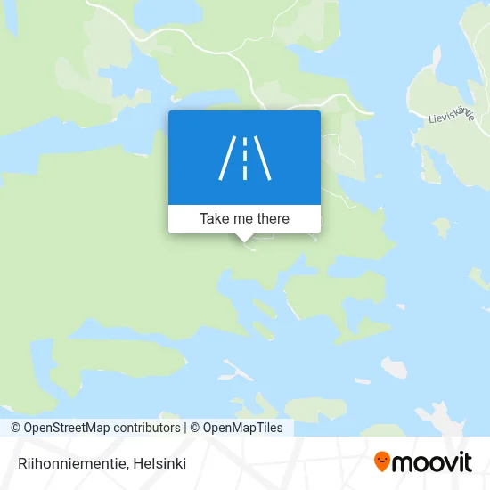 Riihonniementie map