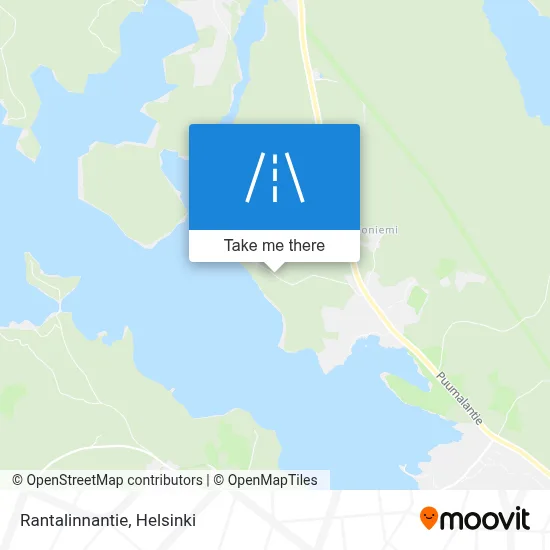 Rantalinnantie map