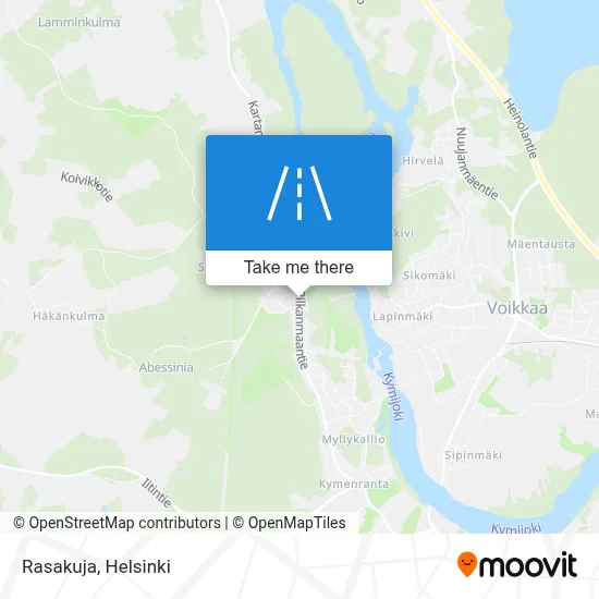 Rasakuja map