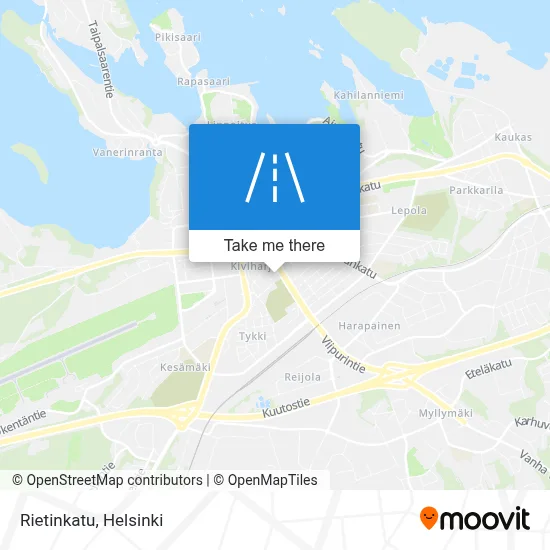 Rietinkatu map