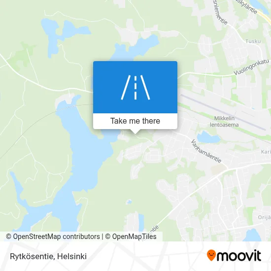 Rytkösentie map