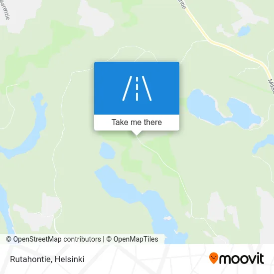 Rutahontie map