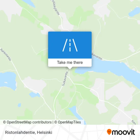 Ristonlahdentie map