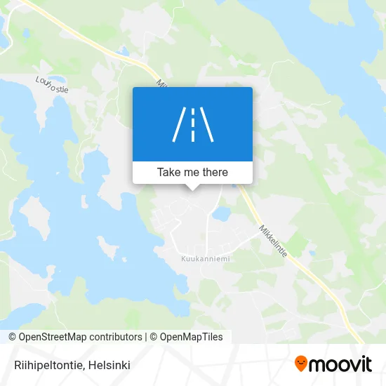 Riihipeltontie map