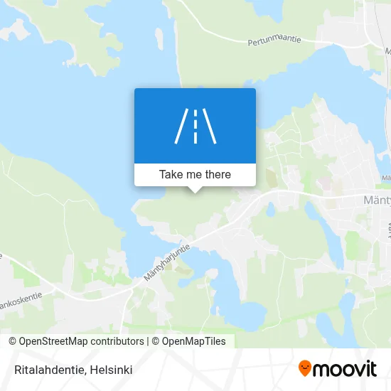 Ritalahdentie map