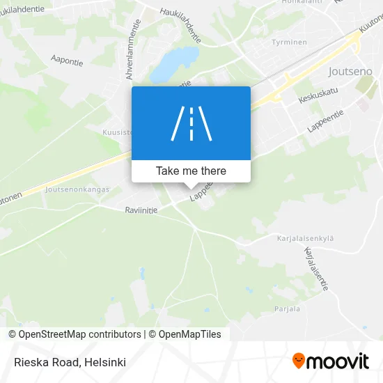 Rieska Road map
