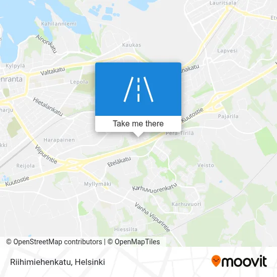 Riihimiehenkatu map