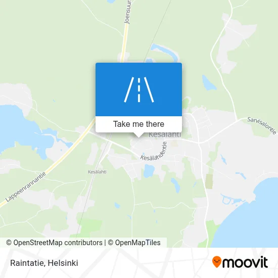 Raintatie map