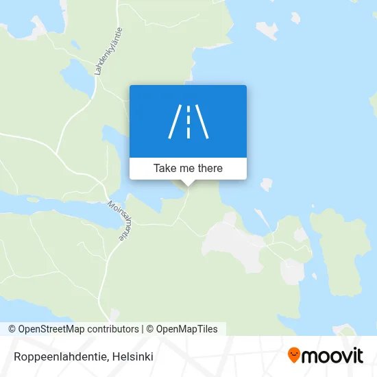 Roppeenlahdentie map