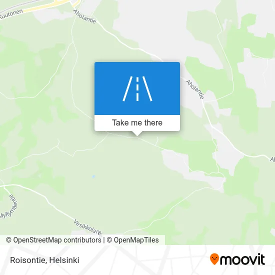 Roisontie map