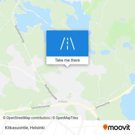 Kitkasuontie map