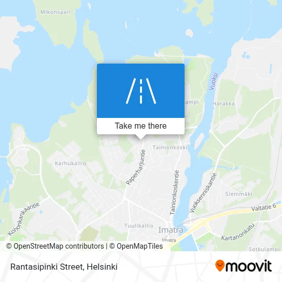 Rantasipinki Street map