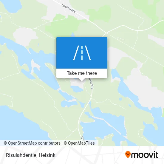 Risulahdentie map