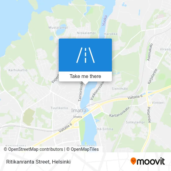 Ritikanranta Street map