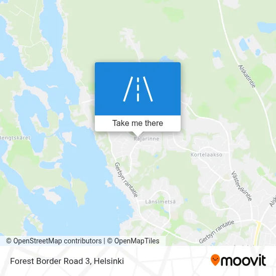 Forest Border Road 3 map